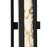 Alteck Roundabout 28" LED Outdoor Wall Sconce, Sand Black