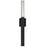 Alteck Folio 32" LED Outdoor Sconce, Black/Clear, Sand Black