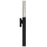 Alteck Folio 32" LED Outdoor Sconce, Black/Clear, Sand Black