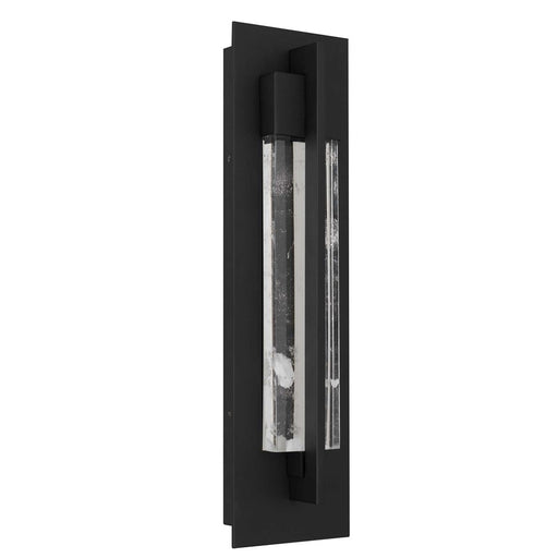 Alteck Rivera 20" LED Outdoor Wall Sconce, Sand Black