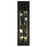 Alteck Rivera 20" LED Outdoor Wall Sconce, Sand Black