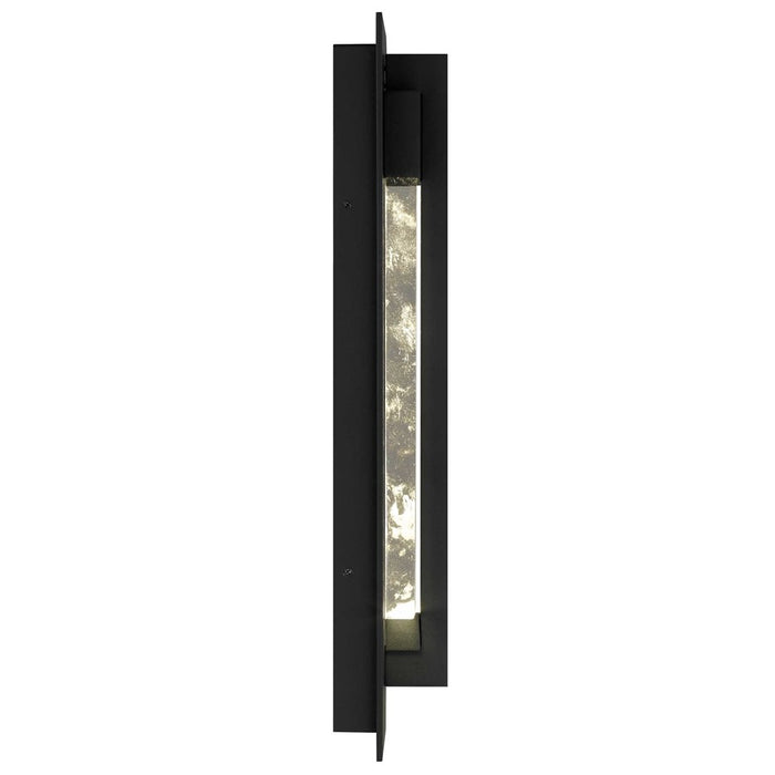Alteck Rivera 20" LED Outdoor Wall Sconce, Sand Black