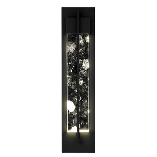 Alteck Rivera 26" LED Outdoor Wall Sconce, Sand Black