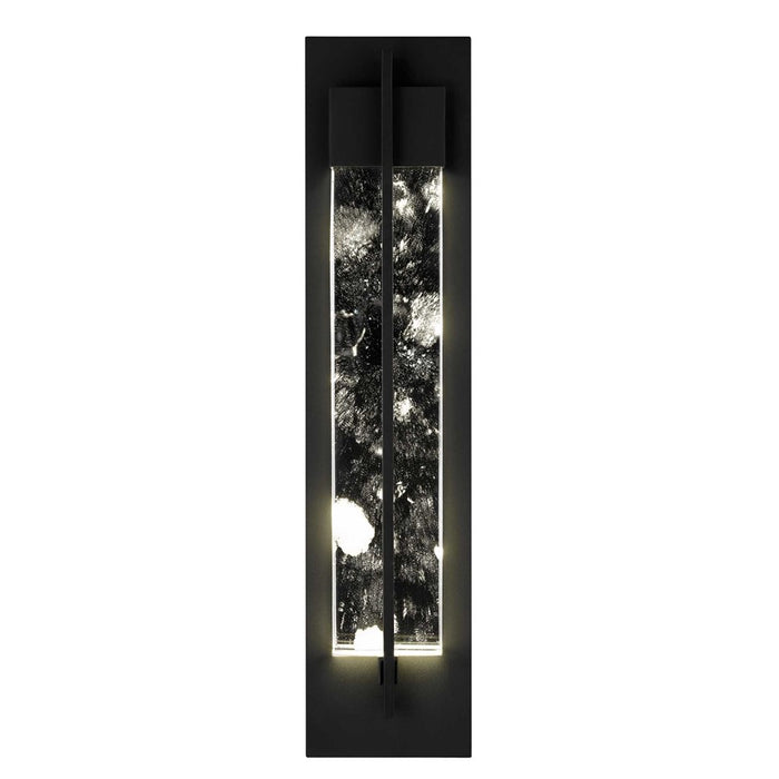 Alteck Rivera 26" LED Outdoor Wall Sconce, Sand Black