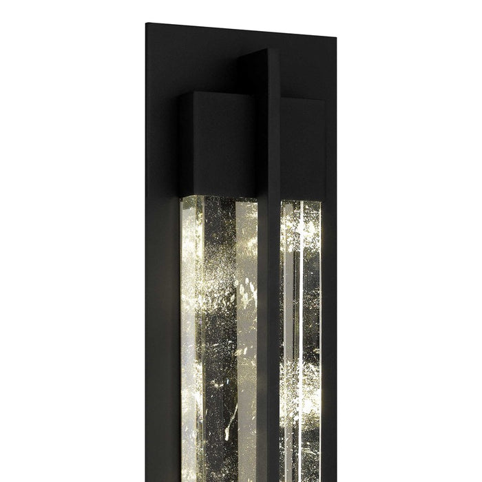 Alteck Rivera 26" LED Outdoor Wall Sconce, Sand Black
