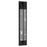 Alteck Rivera 32" LED Outdoor Wall Sconce, Sand Black