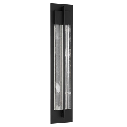 Alteck Rivera 32" LED Outdoor Wall Sconce, Sand Black