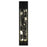 Alteck Rivera 32" LED Outdoor Wall Sconce, Sand Black