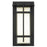 Alteck Frank 13.5" LED Outdoor Wall Sconce, Sand Black