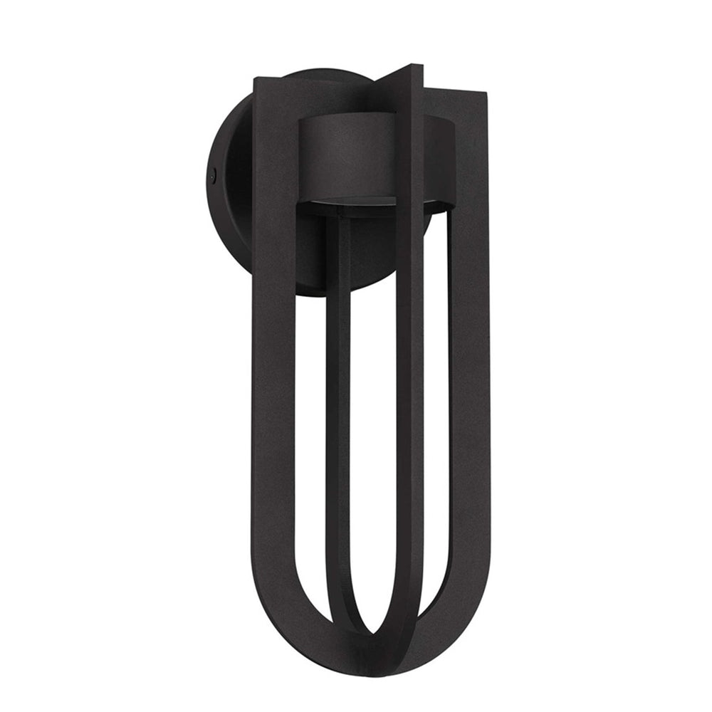 Alteck Furo 12" LED Outdoor Sconce, Bronze/Sand, Dark Bronze