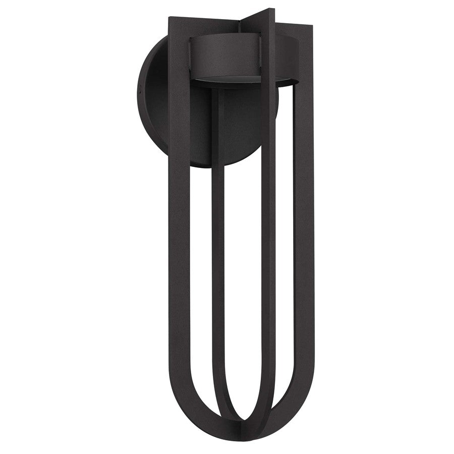 Alteck Furo 20" LED Outdoor Sconce, Bronze/Sand, Dark Bronze - AW0139-3CCT-W-DB