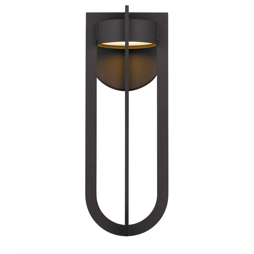 Alteck Furo 20" LED Outdoor Sconce, Bronze/Sand, Dark Bronze