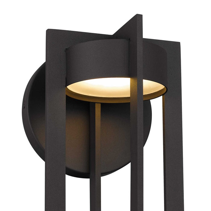 Alteck Furo 20" LED Outdoor Sconce, Bronze/Sand, Dark Bronze