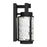 Alteck Winston 12" LED Outdoor Wall Sconce, Sand Black