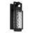 Alteck Winston 16.5" LED Outdoor Sconce, Black/Clear, Black