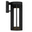 Alteck Aura 12" LED Outdoor Sconce, Black/Sand, Sand Black
