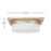 Alteck Grande 13" LED Flush Mount, Brushed, Brushed Nickel