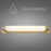 Alteck Empire 34" LED Bathroom Vanity Light, Antique Brass