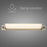 Alteck Empire 34" LED Bathroom Vanity Light, Brushed Nickel