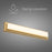 Alteck Roman 24" LED Bathroom Vanity Light, Antique Brass
