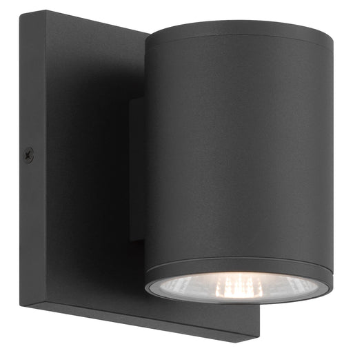 Access Lighting Sunset Outdoor LED Wall Washer Black/Clear