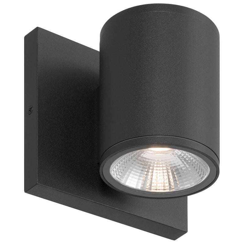 Access Lighting Sunset Outdoor LED Wall Washer Black/Clear