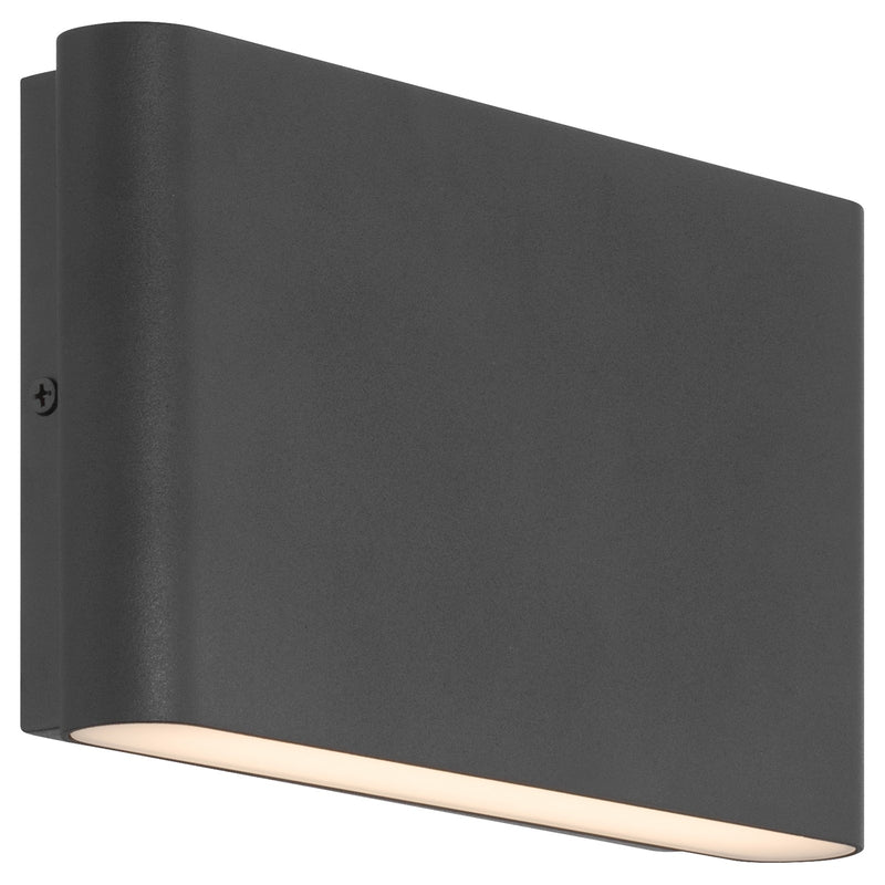 Access Oasis Bi Directional LED Wall Mt, Black/Acrylic Lens
