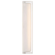 Access Porto LED Outdoor Wall Mt, 10.25"H, White/Frosted