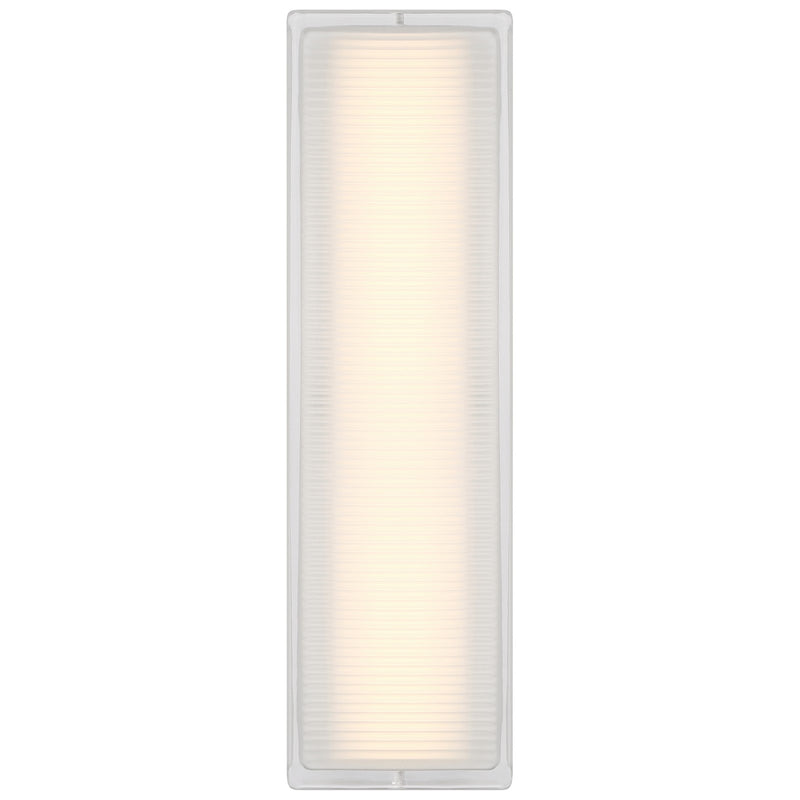 Access Porto LED Outdoor Wall Mt, 16.25'H, White/Frosted