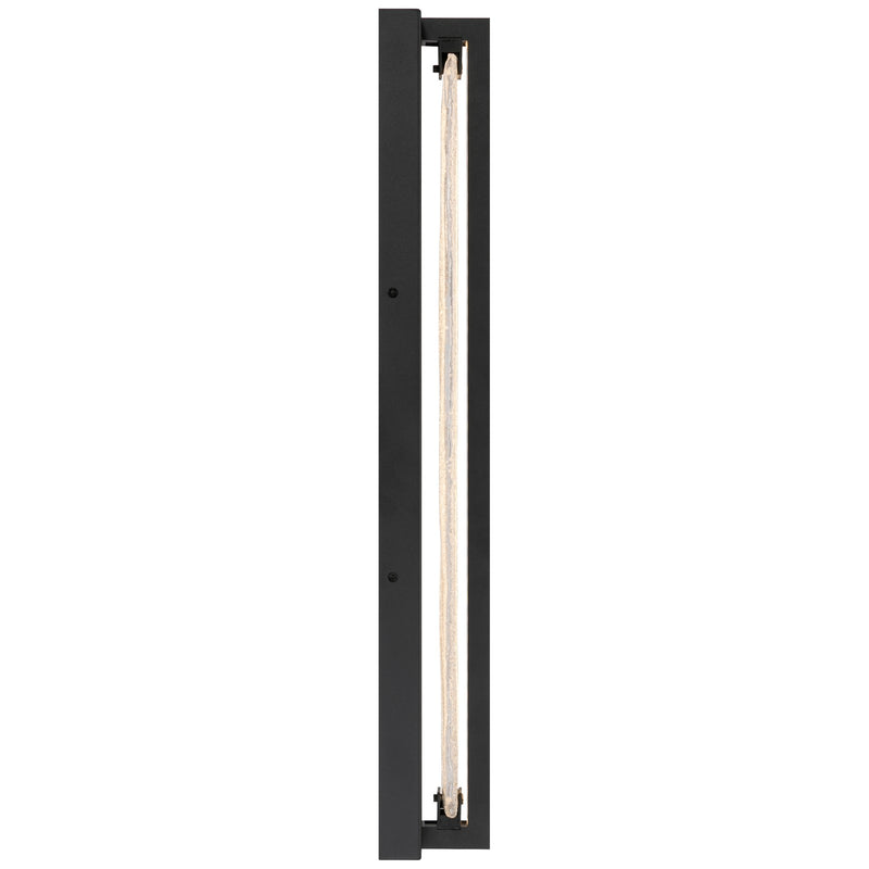 Access Riviera LED Outdoor Wall Mt, 18"H, Black/Textured