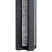 Access Riviera LED Outdoor Wall Mt, 23.5"H, Black/Textured