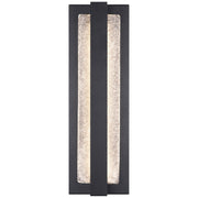 Access Riviera LED Outdoor Wall Mt, 23.5"H, Black/Textured