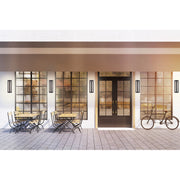 Access Riviera LED Outdoor Wall Mt, 23.5"H, Black/Textured