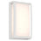 Access Lighting Montana Outdoor LED Wall Mount, White/White - 20024LEDDMG-WH-ACR