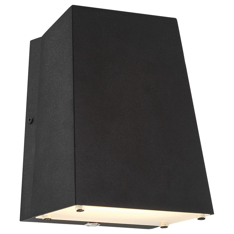 Access Edge EM Outdoor LED Wall Mt, Black/Frosted