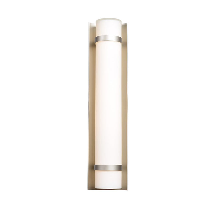 Access Lighting Cilindro 1 Light Outdoor Sconce, Steel
