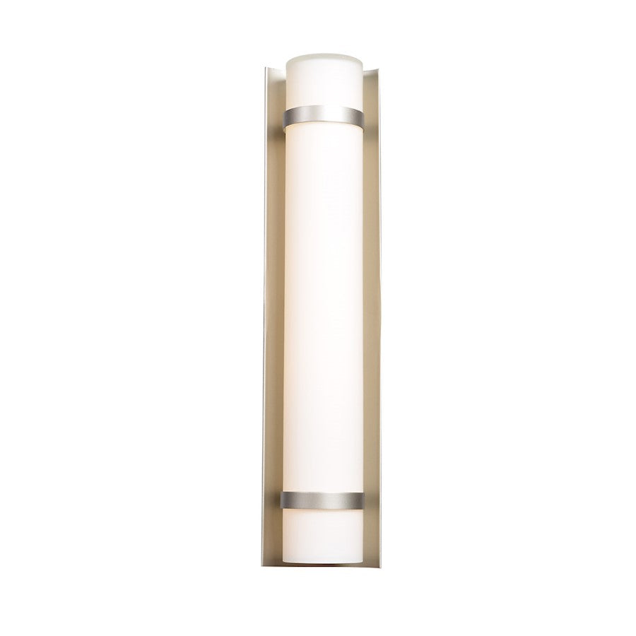 Access Lighting Cilindro 1 Light Outdoor Sconce, Steel