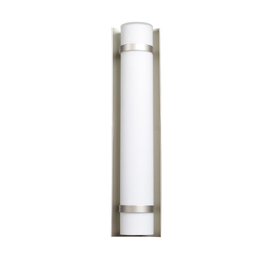 Access Lighting Cilindro 1 Light Outdoor Sconce, Steel