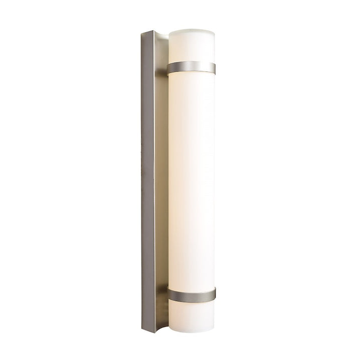Access Lighting Cilindro 1 Light Outdoor Sconce, Steel