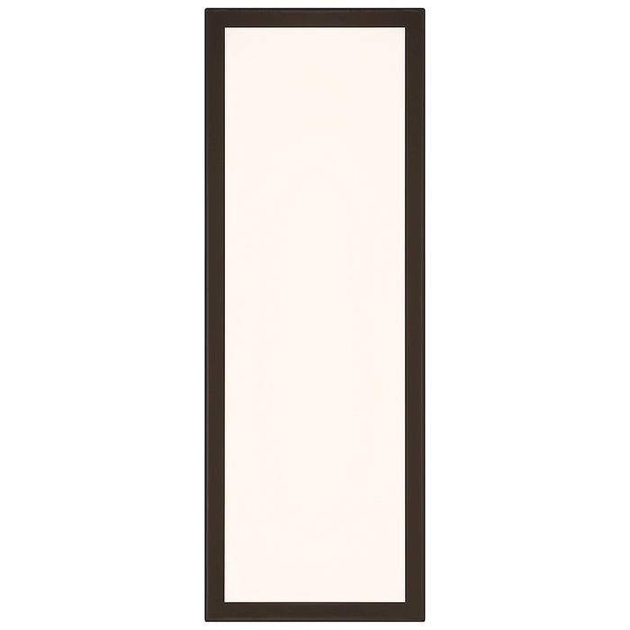 Access Lighting Geo 1 Light LED Wall Mount, Black/White