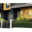 Access Lighting Geo 1 Light LED Wall Mount, Black/White