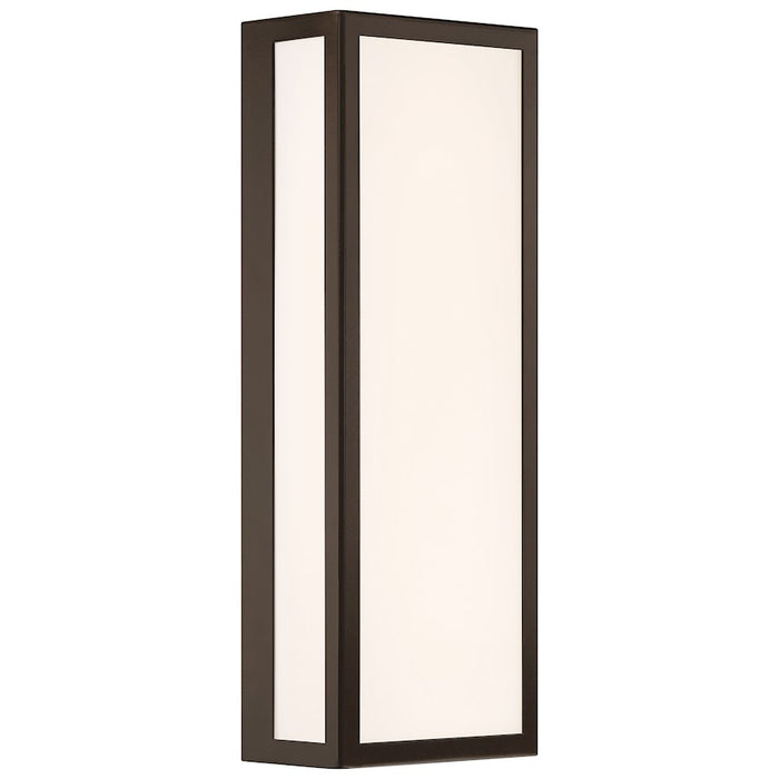 Access Lighting Geo 1 Light Outdoor LED Wall, Bronze