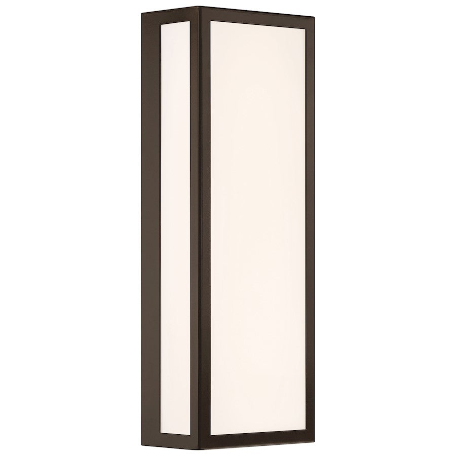 Access Lighting Geo 1 Light Outdoor LED Wall, Bronze