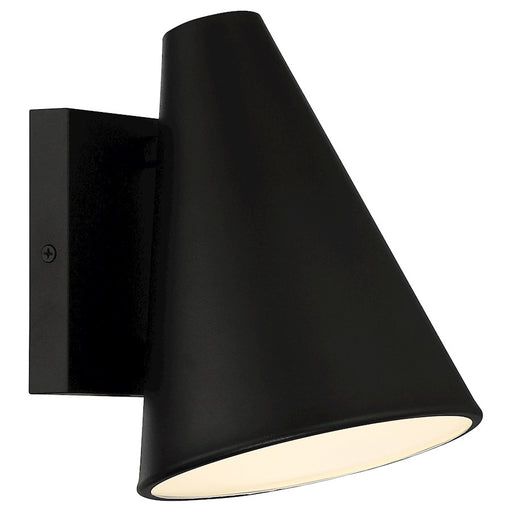 Access Lighting Solano Outdoor LED Wall, Black, Square, Cone