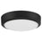 Access Lighting Rockaway Outdoor LED Flush, Black/Frosted