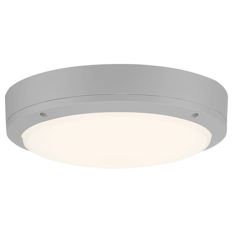 Access Lighting Rockaway Outdoor LED Flush, Satin/Frosted