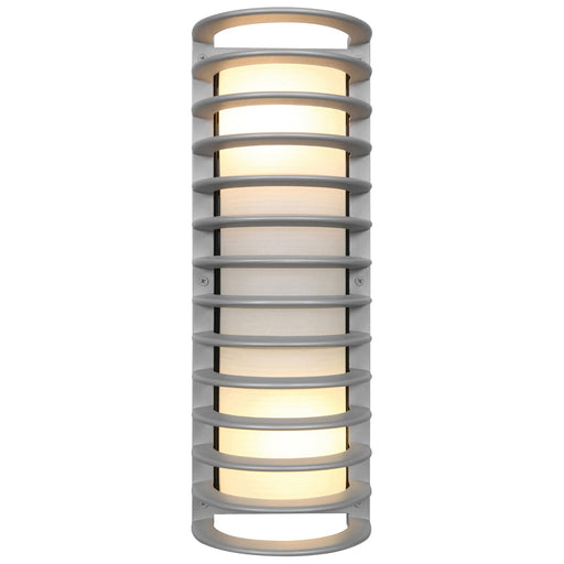 Access Bermuda 2Lt Outdoor LED Wall Mt, Satin/Frosted