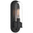 Access Lighting Magnolia Outdoor Wall Mount, Black/Clear - 20320MG-BL-CLR