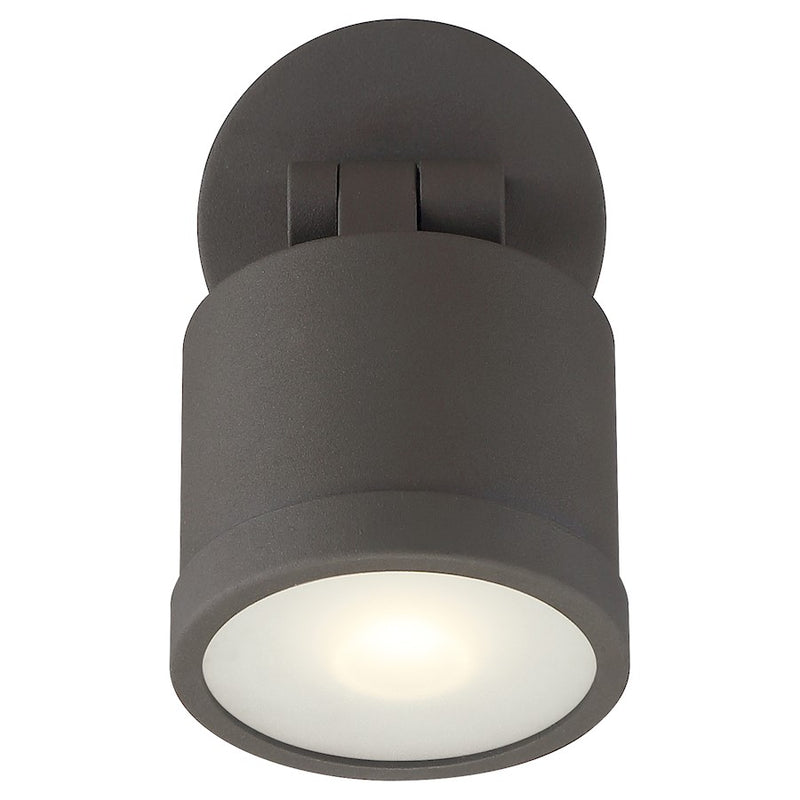 Access Lighting Zone Outdoor Adj LED Spotlight, Bronze/Frosted