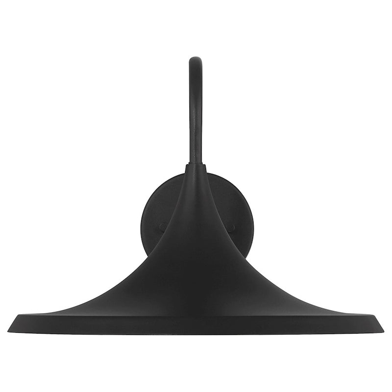 Access Lighting Pella 19" Outdoor LED Wall Mount, Black/White